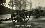 German guns at Northernhay German guns at Northernhay