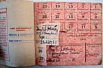 Inside Ration Card 1918 Inside Ration Card 1918