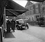 Exeter War Memorial Bedford Street showing the Savings Bank