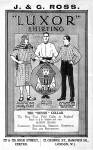 Advert for J G Ross Advert for J G Ross
