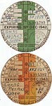 1942 and 1943 road tax discs 1942 and 1943 road tax discs