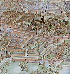 Impression of Sharp's plan for Exeter Impression of Sharp's plan for Exeter