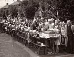 VE Day celebration in Hoker Road VE Day celebration in Hoker Road