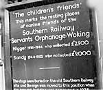 Orphanage sign Orphanage sign