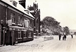 Snow at the Prince Albert, Cowick Street Snow at the Prince Albert, Cowick Street