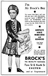 William Brock advert William Brock advert
