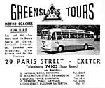 Greenslades - an advert Greenslades - an advert