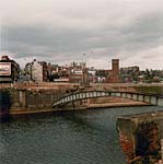 Demolition of the Exe Bridge 1972 Demolition of the Exe Bridge 1972