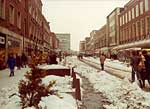 Snow in the High Street Snow in the High Street
