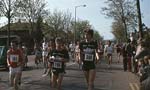 Runners in Alphington Road 1982 Runners in Alphington Road 1982
