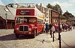 The Redcoat bus at the Quay 1992 The Redcoat bus at the Quay 1992