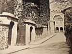 Entrance to Rougemont Castle 1870 Entrance to Rougemont Castle 1870