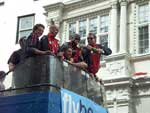 Exeter City celebrate promotion Exeter City celebrate promotion