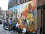 Mural near Library Mural near Library