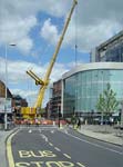 Tornado hits Exeter The new John Lewis.
