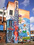 Street art at Smythen Street Street art at Smythen Street