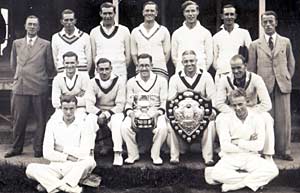 Heavitree Cricket Club in the 1930s Heavitree Cricket Club in the 1930s