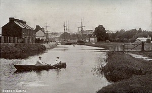 Perridge Woods 1949 Rowing on the canal