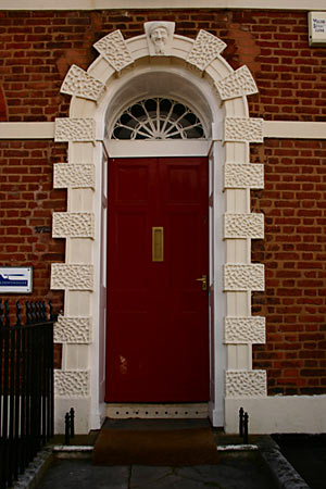 Colleton Crescent doorway Colleton Crescent doorway