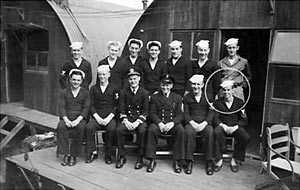 John Moon and his Navy friends John Moon and his Navy friends