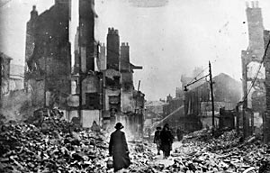 Paris Street rubble 1942 Paris Street rubble 1942