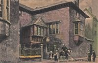 A painting of Bampfylde House