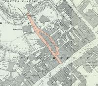 1905 map "Map of Castle Street