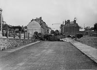 A lorry carrying Italian POWs overturned at the junction of Heavitree Road and Paris Street