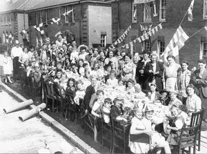 Coronation, 1953 at Rifford Road. Coronation, 1953 at Rifford Road.
