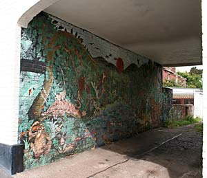 Chute Street mural Chute Street mural