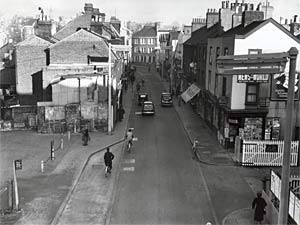 Cowick Street from bridge Cowick Street from bridge