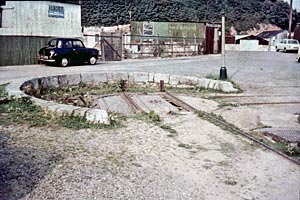The turntable at the Piazza in the 1960s The turntable at the Piazza in the 1960s