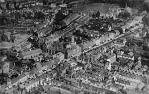 Sidwell Street from the air Sidwell Street from the air