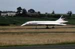 Concorde landing Concorde landing