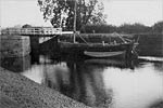 50044 Exeter after restoration Barge at Double Locks