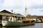 FlyBe Pride of Exeter MV Jenjo in the basin.