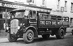 A City Brewery delivery lorry A City Brewery delivery lorry