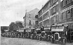 Rowe Brothers lorries at Queen Street Rowe Brothers lorries at Queen Street