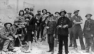 Rescue services in Exeter's blitz Rescue services in Exeter's blitz