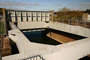 Exwick flood gate Exwick flood gate