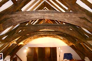 The roof timbers of 21 the Mint The roof timbers of 21 the Mint