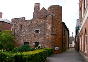 St Nicholas Priory from Mint Lane St Nicholas Priory from Mint Lane