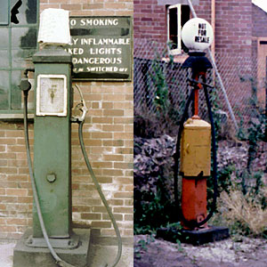 Water Lane petrol pump Water Lane petrol pump