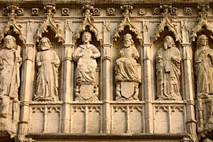 West Front figures West Front figures