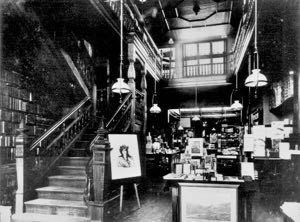 Frank Eland The interior of the High Street shop
