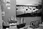 A school group visit Topsham's salmon fishermen