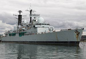 HMS Exeter ready for scrap HMS Exeter ready for scrap