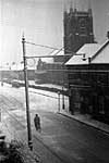 Pinhoe Road in the snow 1950 Pinhoe Road in the snow 1950