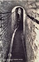 An early postcard of the passages