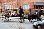Horse drawn hearse Horse drawn hearse
